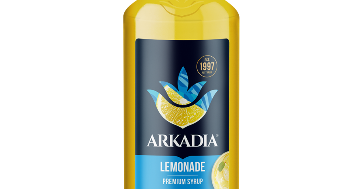 Arkadia Premium Syrup Lemonade 1L | Arkadia Beverages