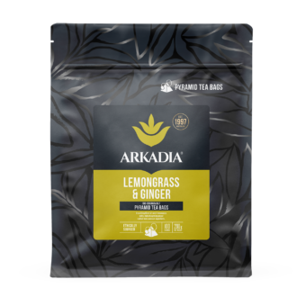Arkadia Pyramid Tea Bags Lemongrass Ginger