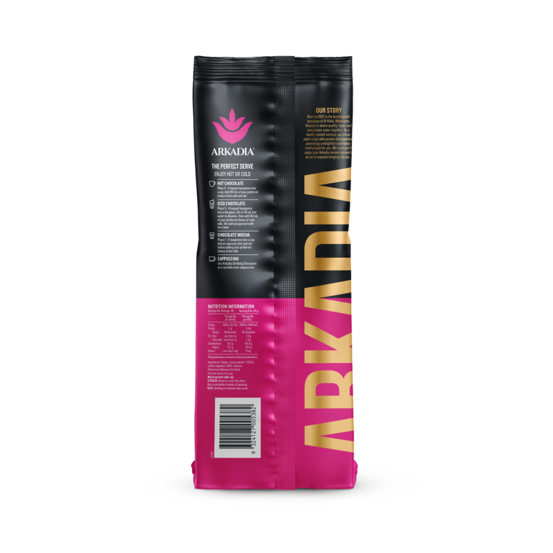 Foodservice 22 Drinking Chocolate 1 KG back