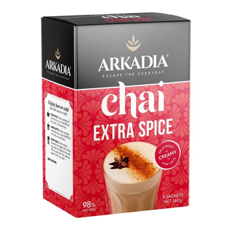 Arkadia Sachets 8pck angle extra spice GS1