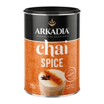 Arkadia Chai Spice 240g FRONT GS1