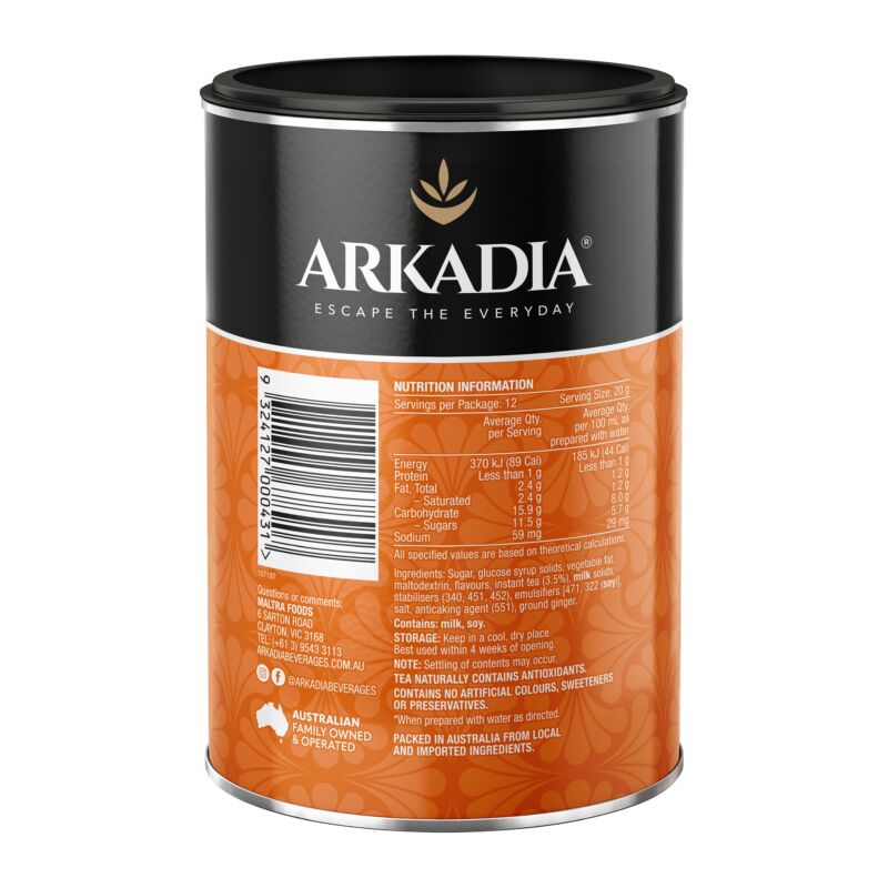 Arkadia Chai Spice 240g SIDE2 GS1