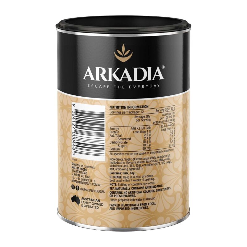 Arkadia Chai Vanilla 240g SIDE2 GS1