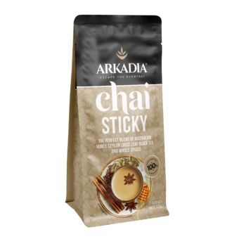 Arkadia Sticky Chai 105g ANGLE front GS1