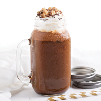 Chocolate Macadamia Frappe Recipe thumb 350x350