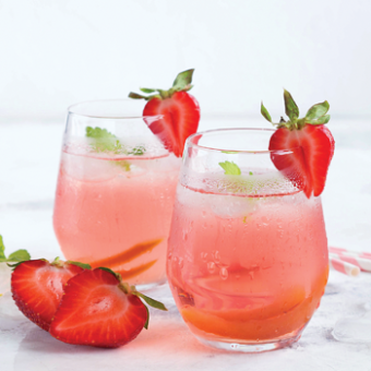 Strawberry Lychee Spritzer recipe thumb 350x350