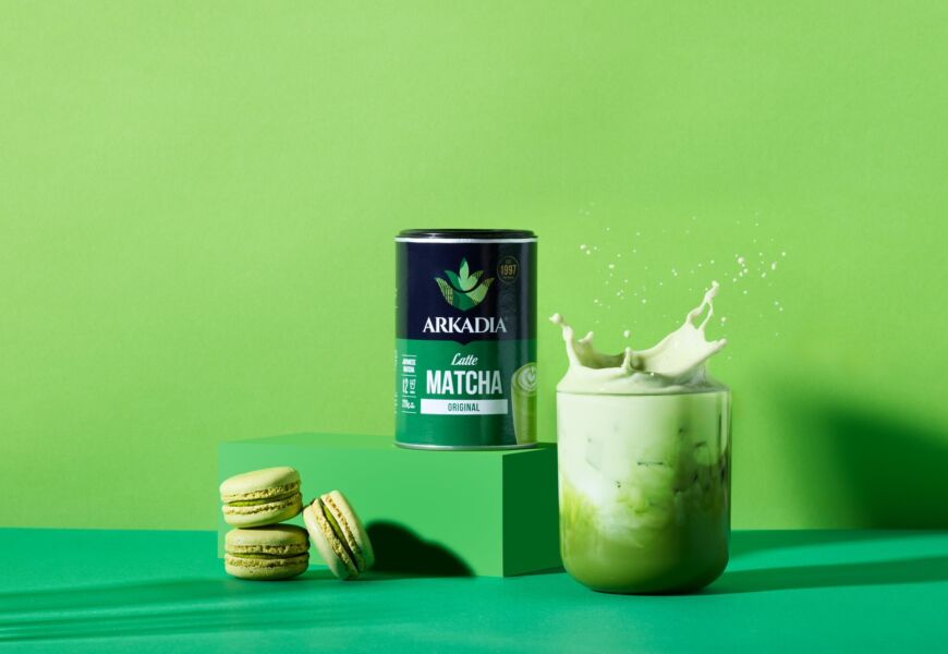 Arkadia Matcha Latte Cannister 220g
