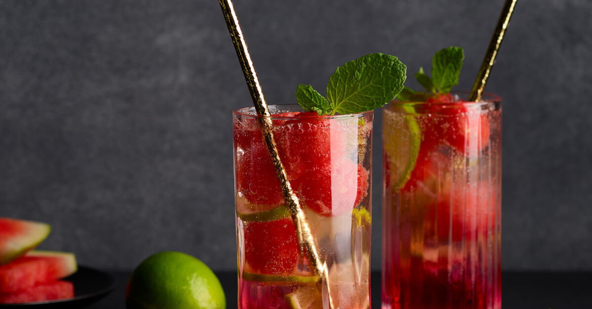 Watermelon Raspberry Spritzer Watermelon Spritzer| Arkadia Beverages