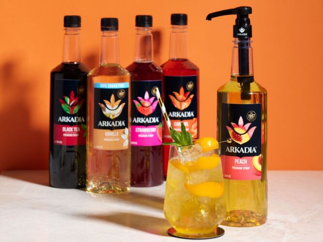 Arkadia new 1l syrups