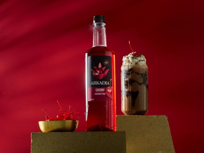 Premium cherry syrup