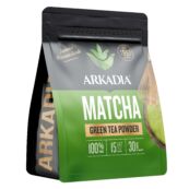 Arkadi Matcha 30g Pouch angle GS1