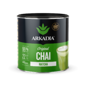 Arkadia Tin 440g chai matcha