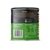 Arkadia Tin 440g original matcha back