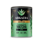 Arkadia Matcha 500g Ceremonial Grade Latte front