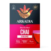 Chai 15 Teabag Box Front extra spice CMYK