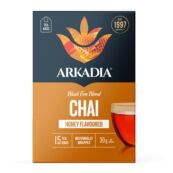 Chai 15 Teabag Box Front honey CMYK