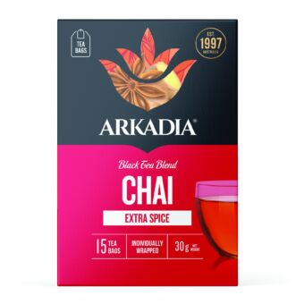 Chai 15 Teabag Box Front extra spice CMYK