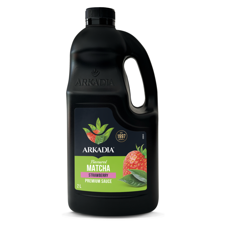 Arkadia 2 L Sauce front matcha strawberry