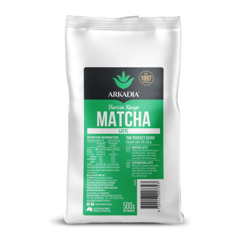 Arkadia Barista Grade Matcha 500g