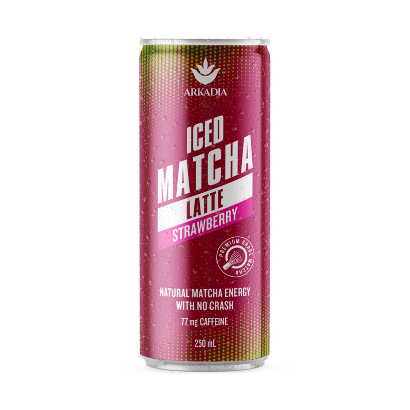 Arkadia RTD Matcha Strawberry Render condensation