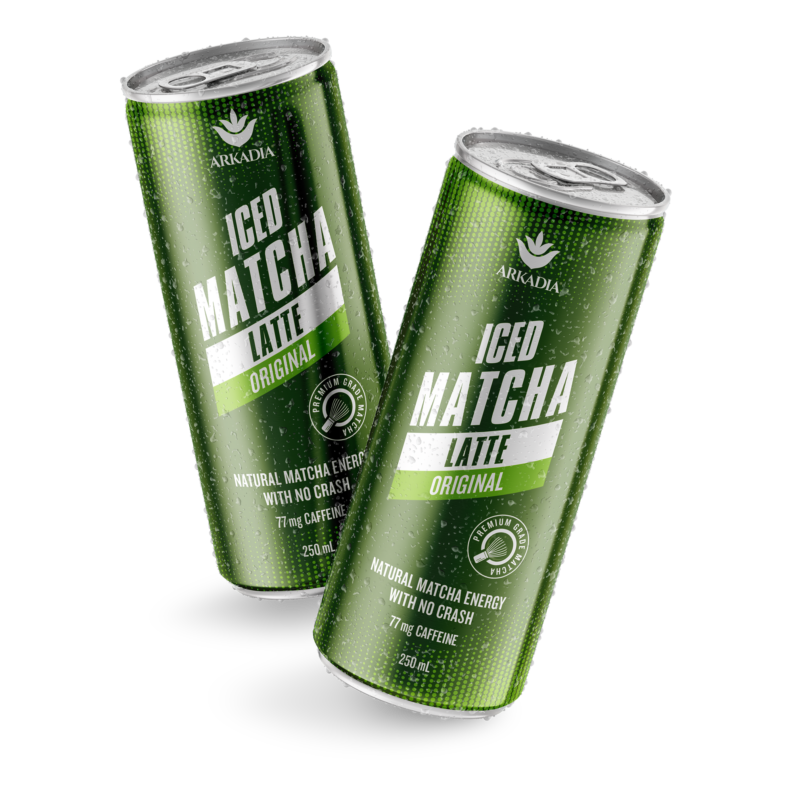 Arkadia RTD Matcha Original angled