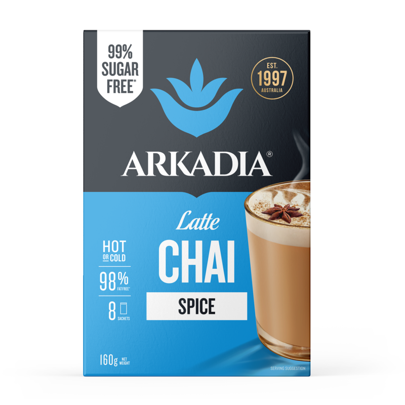 Arkadia Sachets 8pck SF Spice Chai front