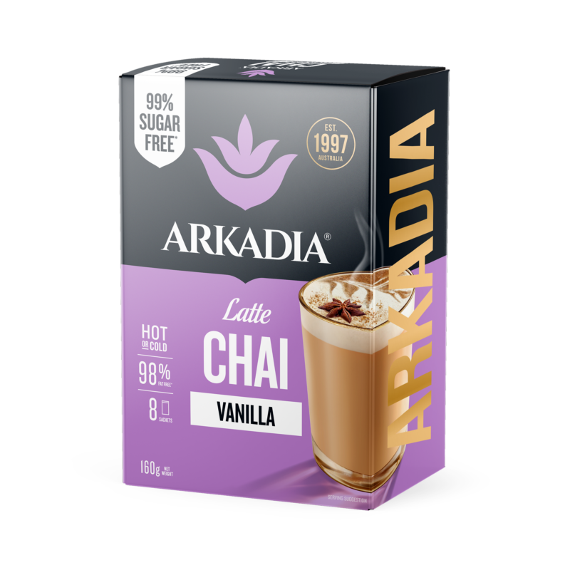 Arkadia Sachets 8pck SF Vanilla angle2