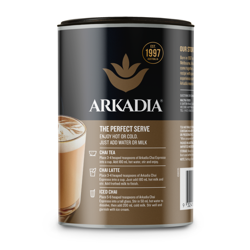 Arkadia CR Canister side espresso
