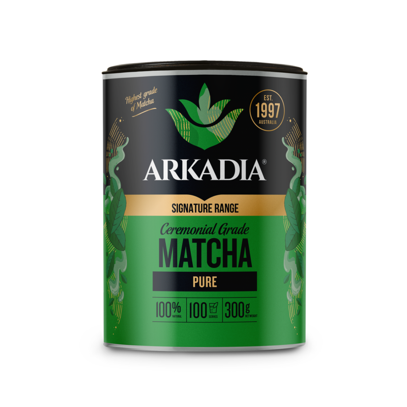 Arkadia Matcha 300g Ceremonial Grade Pure front