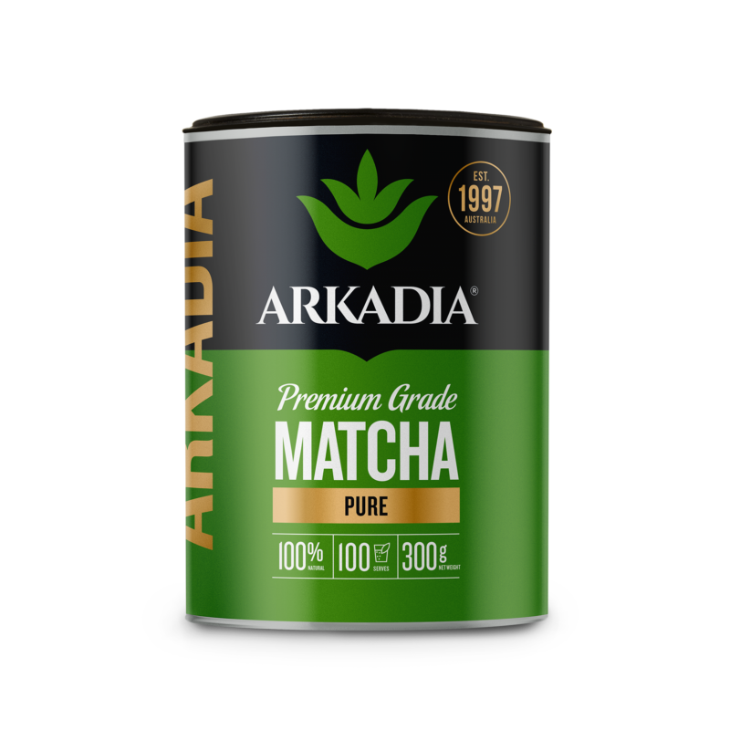 Arkadia Matcha 300g Premium Pure front