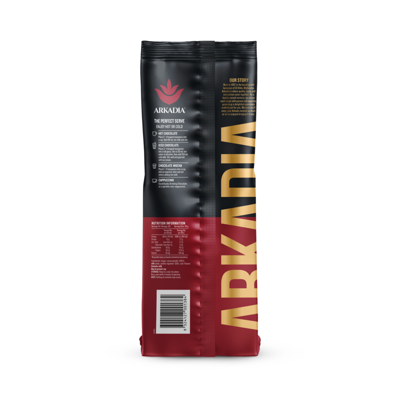 Foodservice 24 Drinking Chocolate 1 KG back