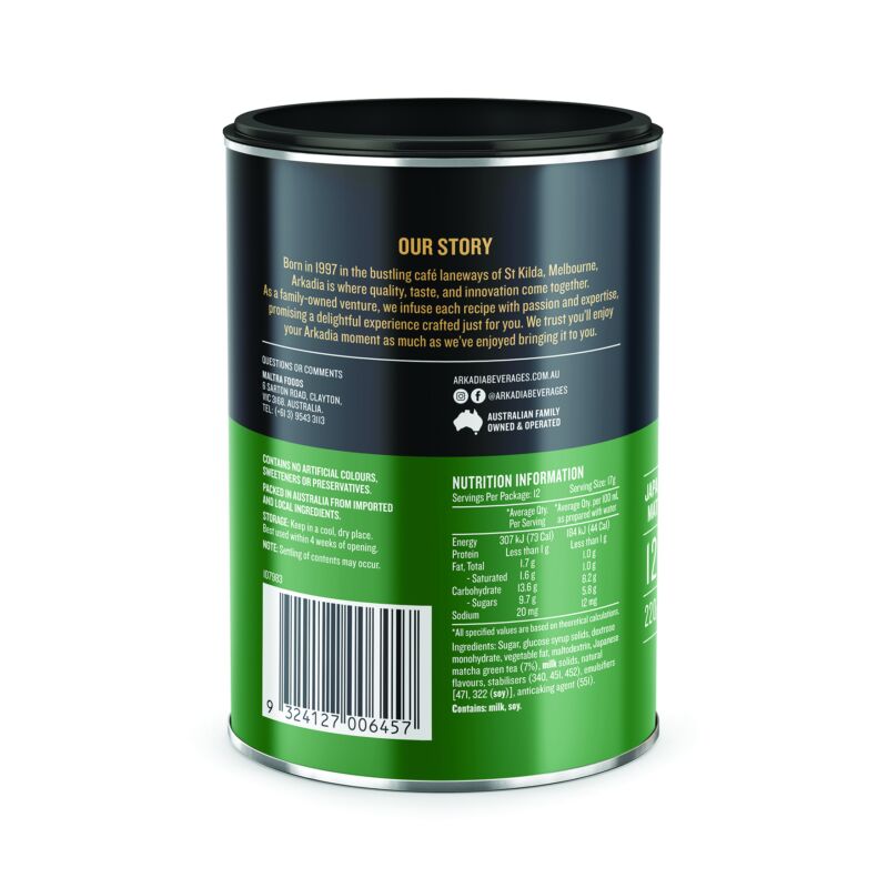 Retail Canister Matcha Original back CMYK