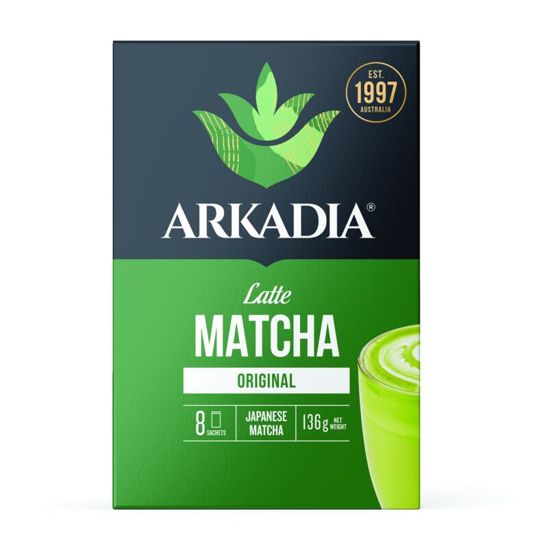 Retail Sachet Box Matcha Original front CMYK