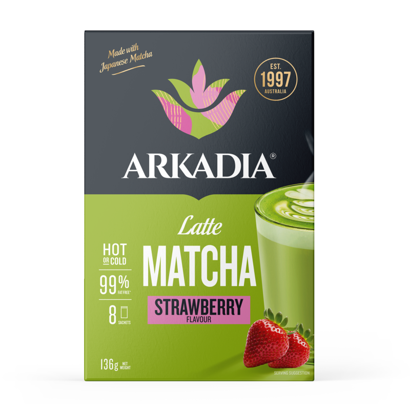 Retail Sachet Box Strawberry Matcha front