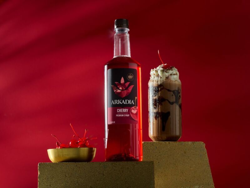 Premium cherry syrup